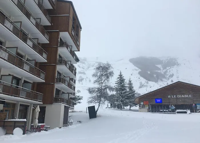 Les Deux Alpes, Le Lauvitel, Cosy, Pied Des Pistes, 2 Adultes 2 Enfants Апартаменти *